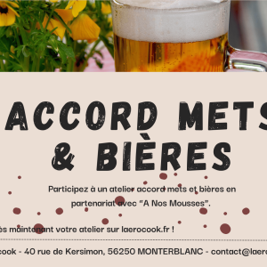Carte cadeau accord mets et bières