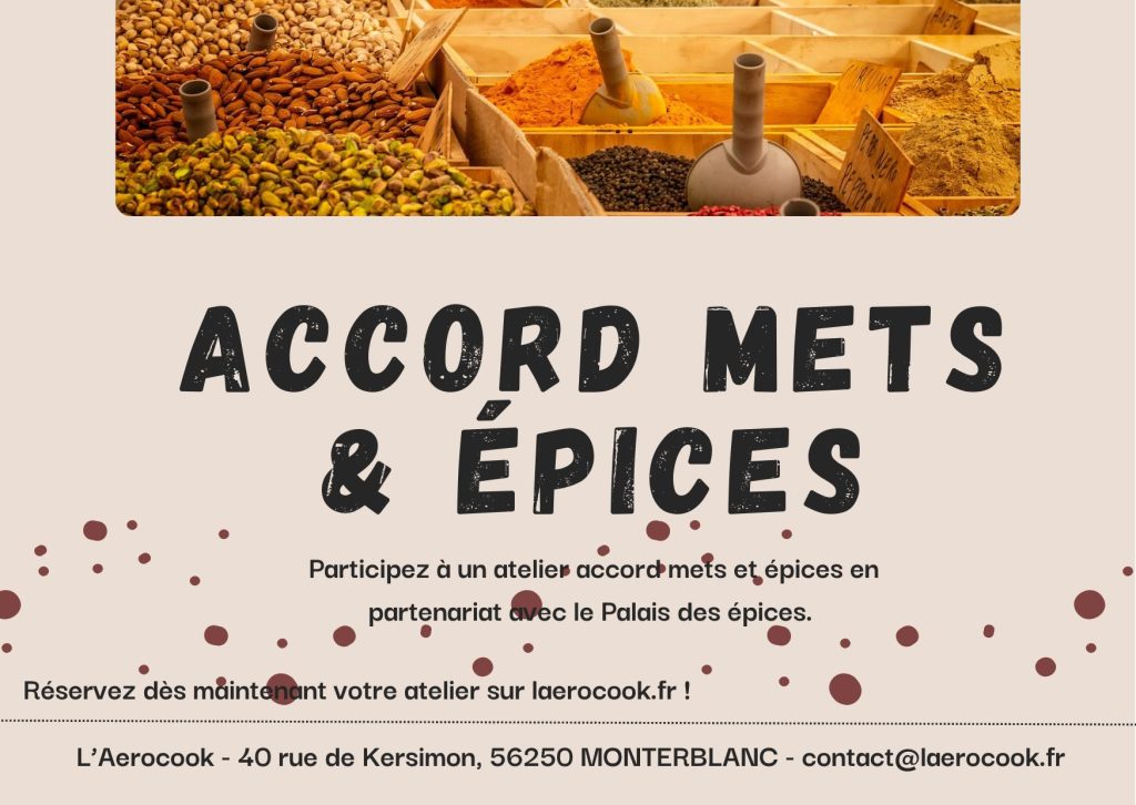 Carte cadeau accord mets et épices