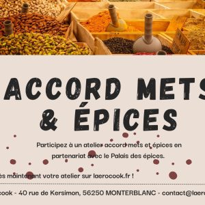 Carte cadeau accord mets et épices
