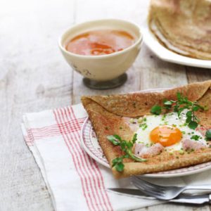 galette sarrasin, buckwheat crepe, french brittany cuisine